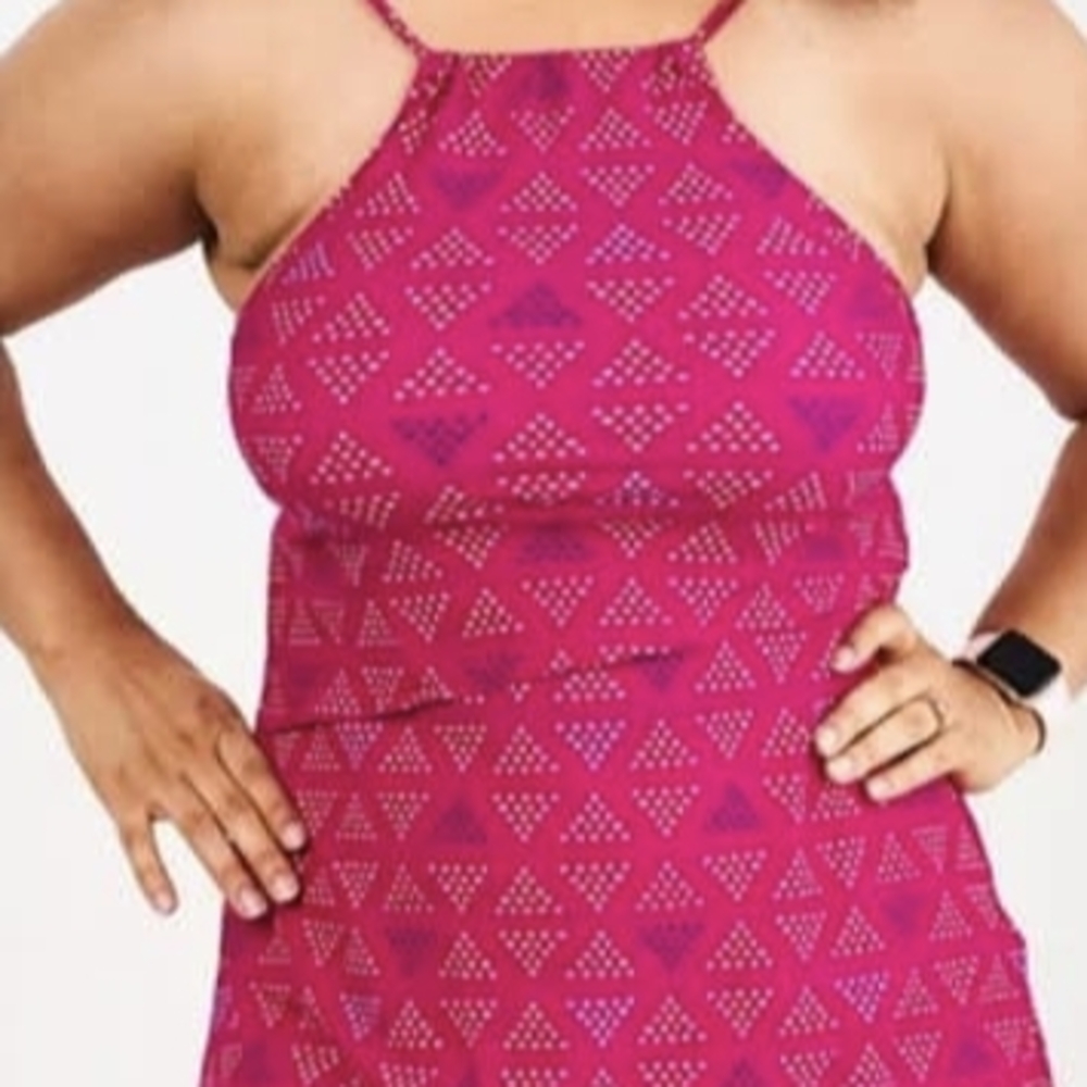 Latched Mama Asymmetrical Nursing Maternity Tankini Top